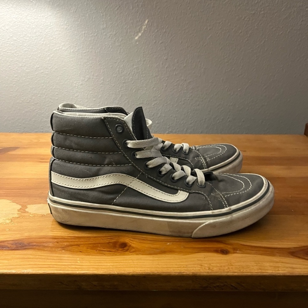 Vans Gray High-Top Sneakers - Picture 4 of 6